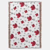 Couverture Jour de match de soccer canadien Maple Leaf (devant Vertical)