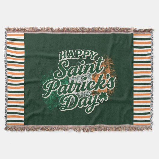 Couverture Joyeuse Saint-Patrick vintage (Devant)