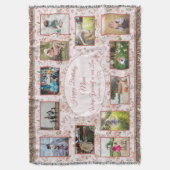 Couverture Joyeux anniversaire Maman Famille Photo Collage (devant Vertical)