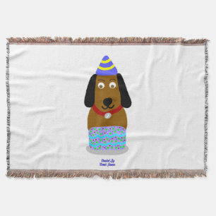Couverture Joyeux Anniversaire Pup Lance Blanket
