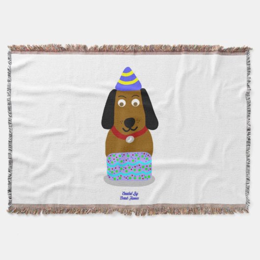 Couverture Joyeux Anniversaire Pup Lance Blanket (Devant)