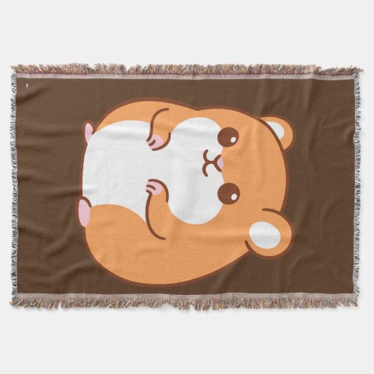 Couverture Joyeux Hamster Throw (Devant)