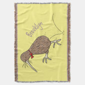 Couverture Joyeux kiwi de saut avec dessin de cravate arc (devant Vertical)