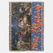 Couverture Joyeux Noël, mur, fenêtre, image (devant Vertical)