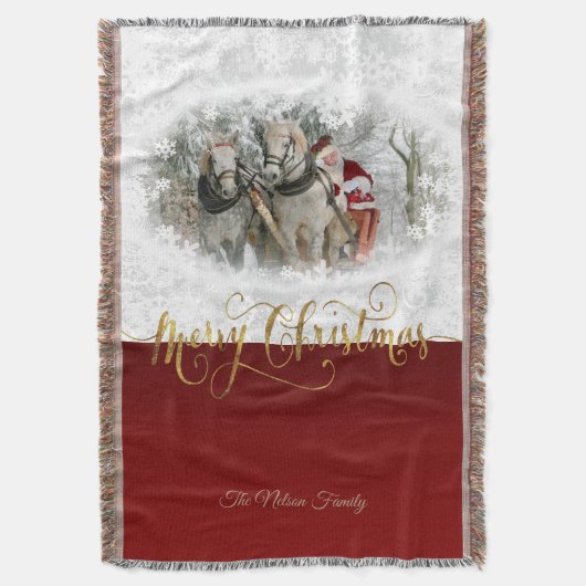 Couverture Joyeux Noël Père Noël Photo (devant Vertical)