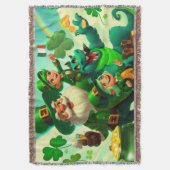 Couverture Joyeux Saint Patrick's Day coloré (devant Vertical)