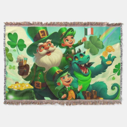 Couverture Joyeux Saint Patrick's Day coloré (Devant)