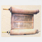 Couverture JUIVE d'ouatine de TORAH (Devant (Horizontal))