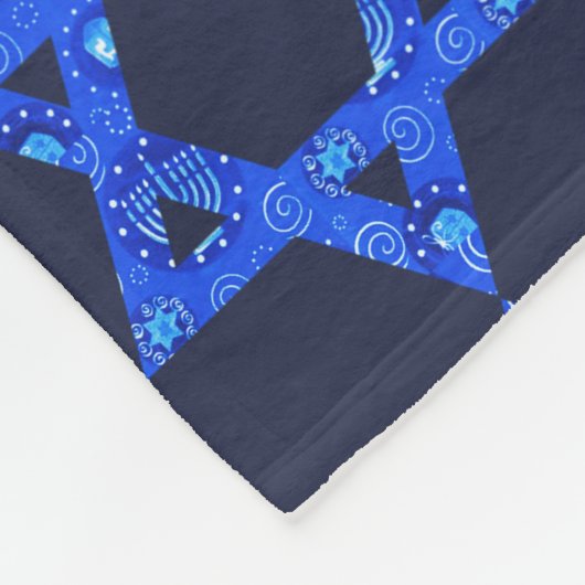 Couverture juive d'ouatine d'étoile de David dans (Coin)