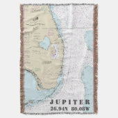 Couverture Jupiter FL Hometown Latitude Longitude Nautique (devant Vertical)