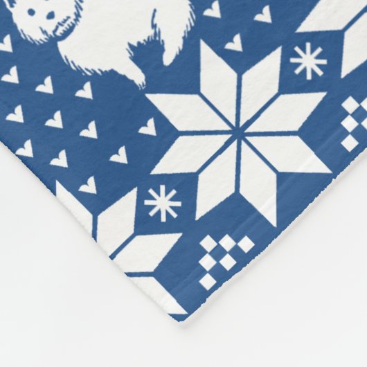 Couverture juste d'ouatine de Westies d'île (Coin)