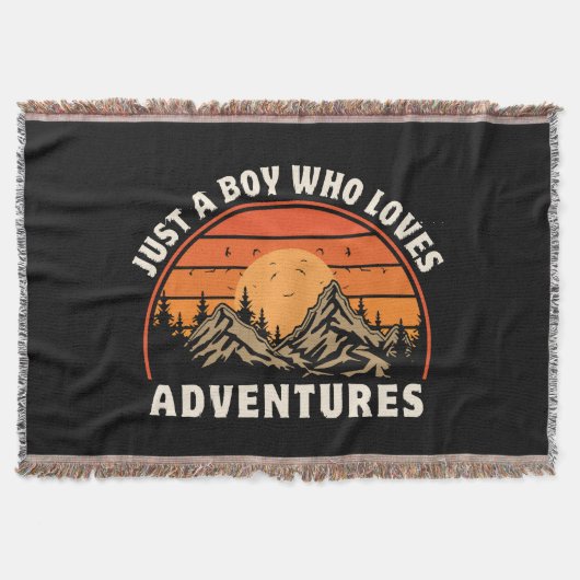 Couverture juste un garçon qui aime les aventures (Devant)
