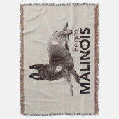 Couverture k9 unité - Malinois - berger belge - Mechelaar (devant Vertical)