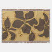 Couverture Kailua Hibiscus Hawaiian Floral Thon Blanket (Devant)