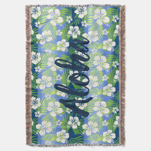 Couverture Kalani Tie Dye Blend Tropical Hibiscus (devant Vertical)