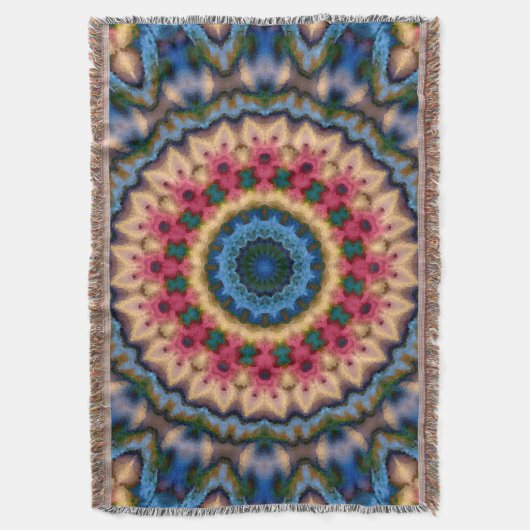 Couverture Kaléidoscope en mosaïque sans joint abstrait moder (devant Vertical)