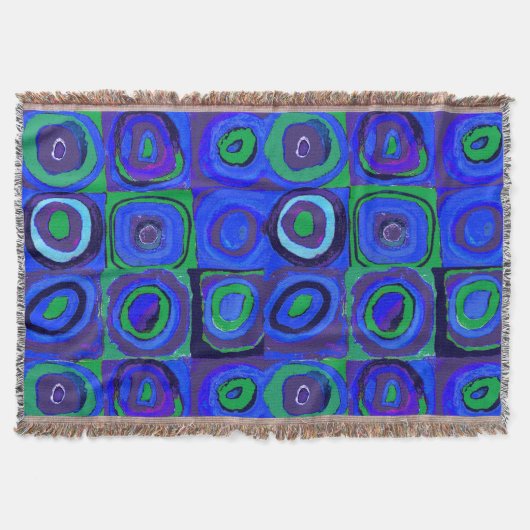 Couverture Kandinsky Farbstudie Carrés Bleus Cercle Carré  (Devant)
