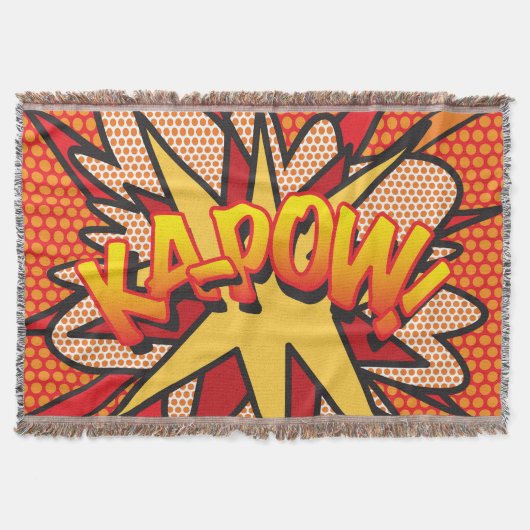 Couverture KAPOW Fun Retro Comique Livre Pop Art (Devant)