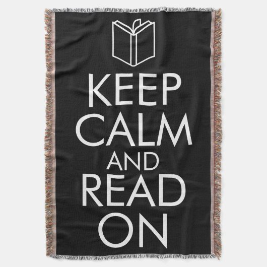 COUVERTURE KEEP CALM AND READ ON (devant Vertical)