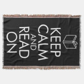 COUVERTURE KEEP CALM AND READ ON (Devant)