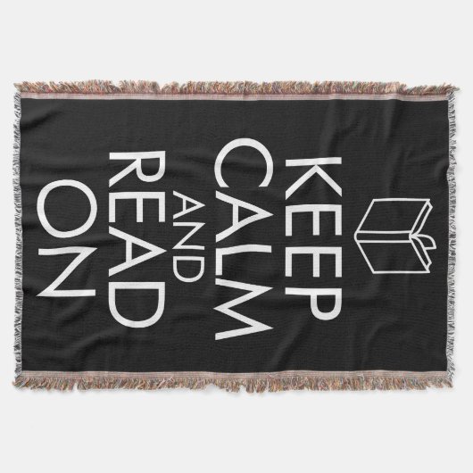 COUVERTURE KEEP CALM AND READ ON (Devant)