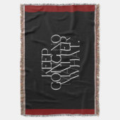 Couverture Keep going no matter what (devant Vertical)