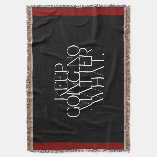 Couverture Keep going no matter what (devant Vertical)