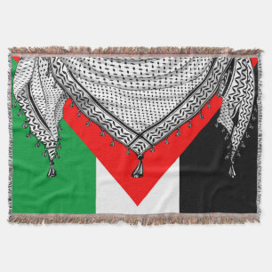 Couverture Keffiyeh Écharpe palestinienne tissu traditionnel