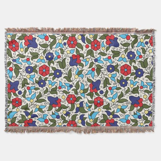 Couverture Khalili Floral  (Devant)