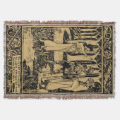 Couverture King Arthur par Aubrey Beardsley (Devant)