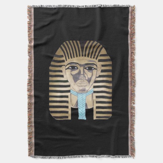 COUVERTURE KING TUT JETTE BLANKET (devant Vertical)