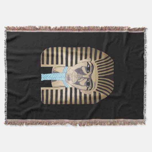 COUVERTURE KING TUT JETTE BLANKET (Devant)