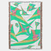 Couverture Kites of Connection Throw Blanket (devant Vertical)