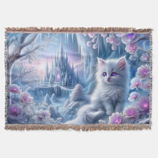 Couverture Kitten blanc dans le royaume des glaces d'Imaginai (Devant)