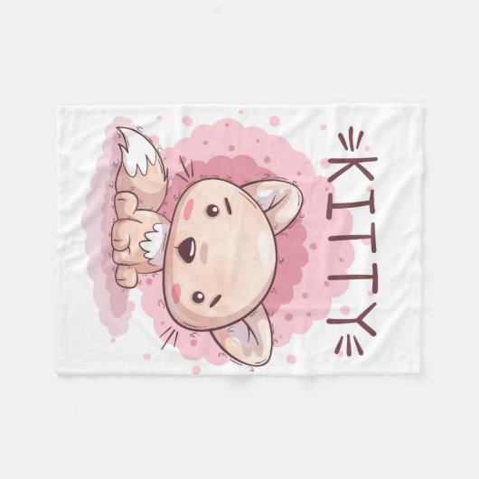 Couverture Kitty Fleece (Devant (Horizontal))