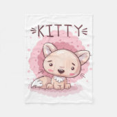 Couverture Kitty Fleece (Devant)