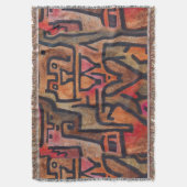 Couverture Klee Expressionniste Forêt Abstraite Art Moderne (devant Vertical)