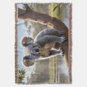 Couverture Koala jeune par un lac (devant Vertical)