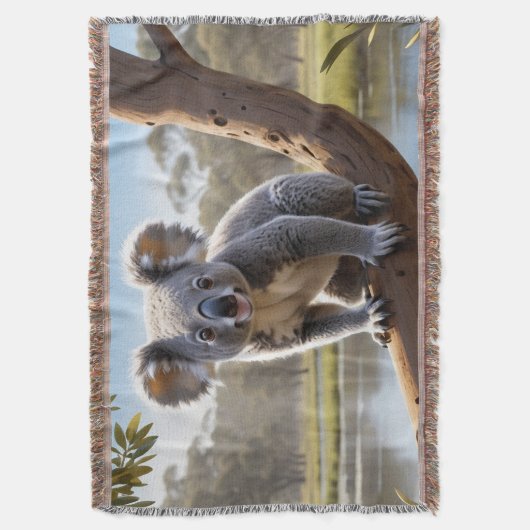 Couverture Koala jeune par un lac (devant Vertical)