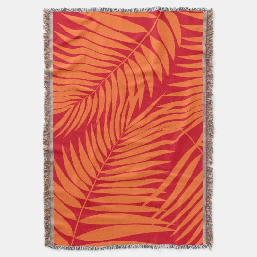Couverture Kona Palms Hawaiian Leaf Tropical (devant Vertical)