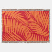 Couverture Kona Palms Hawaiian Leaf Tropical (Devant)