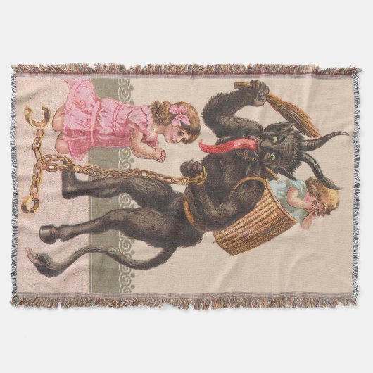Couverture Krampus Punissant les Enfants Chaîne de Fouet (Devant)