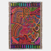 Couverture Kuna Indien Ami Dragon Mola (devant Vertical)