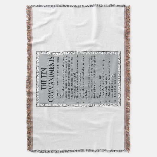 Couverture La Bible des dix commandements (devant Vertical)