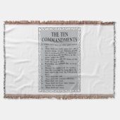 Couverture La Bible des dix commandements (Devant)