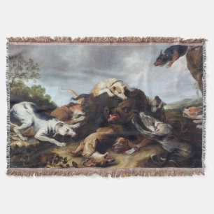 Couverture La Chasse au sanglier Frans Snyders vers 1650