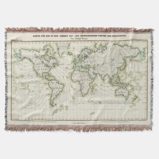 Couverture La déclinaison magnétique du monde (Devant)