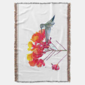 Couverture La faune d'oiseaux de colibri fleurit les animaux (devant Vertical)