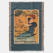 Couverture La femme Rouge-Dirigée attend l'affiche d'oiseaux (devant Vertical)