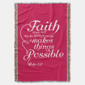 Couverture La foi rend possible - blanc (devant Vertical)